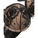 Reggiseno Love and bra Push-up Royale fantasia floreale ART. IL PUSH-UP ( NERO-PHARD )